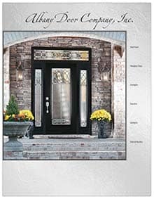 Albany Door Collection Brochure