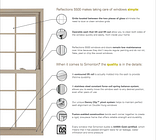 Features of the Reflections 5500 window replacement
